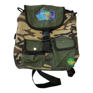 Rebel Ant Bug’s Life Kids Camouflage Backpack Drawstring Hiking Bag Outdoor Expl